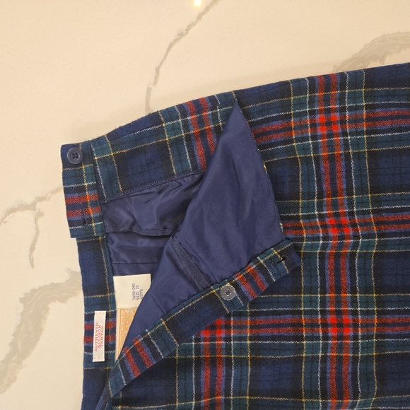 Vintage Pendleton Authentic Allison Tartan Plaid Midi Skirt Size 10 - Picture 3 of 7